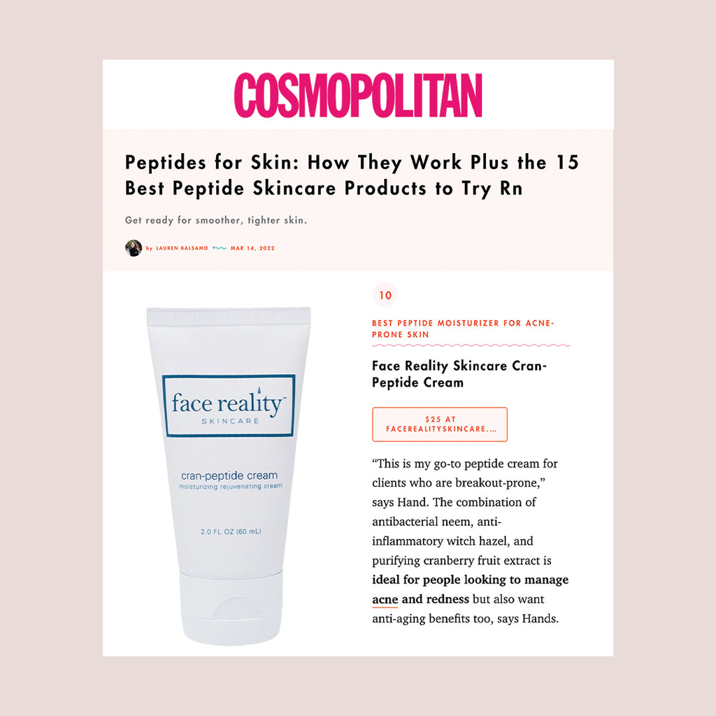 Face Reality Cran-Peptide Cream